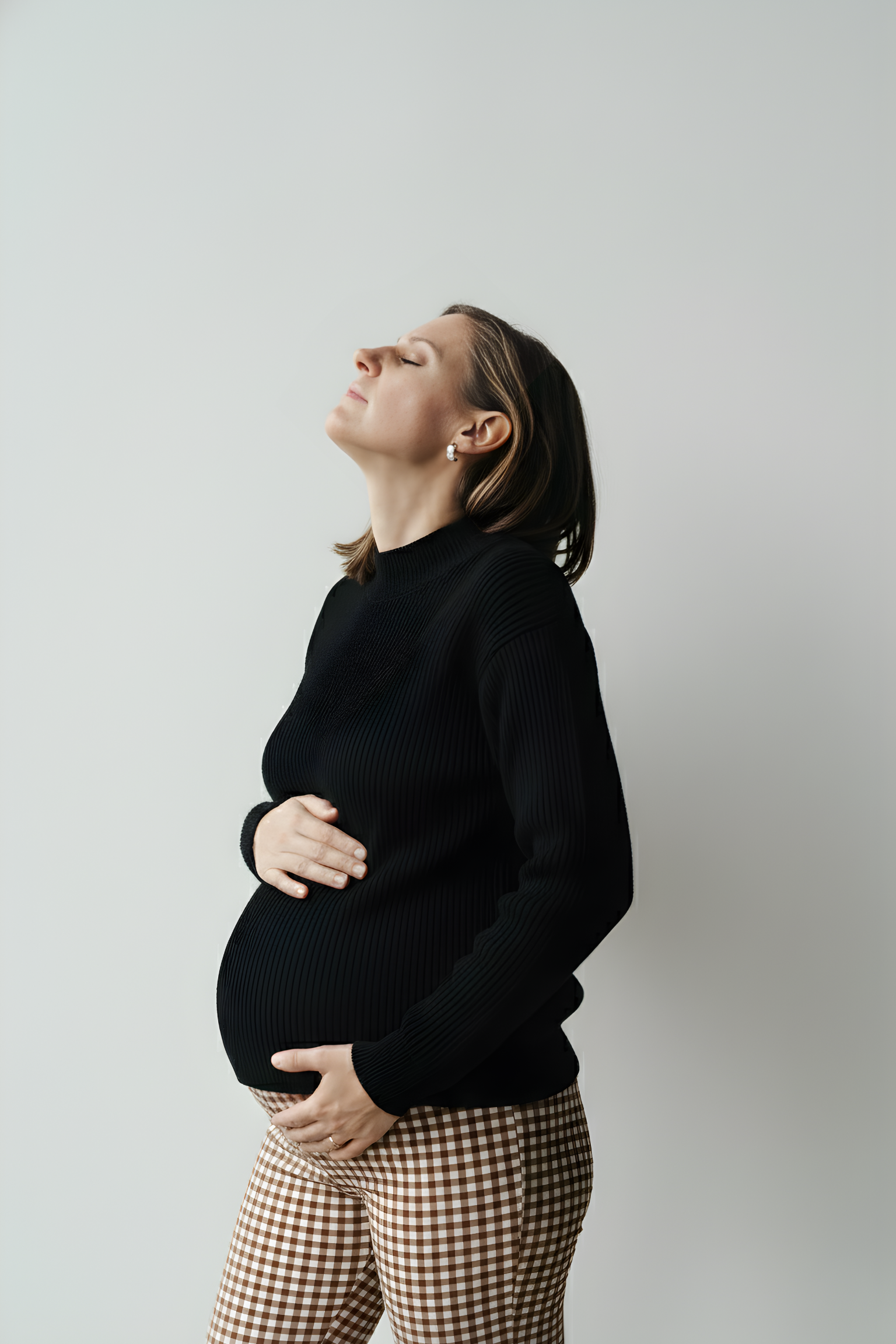 Lio - Chandail de maternité noir