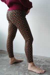Léandre - Legging de maternité fleuri