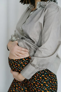 Léandre - Legging de maternité fleuri