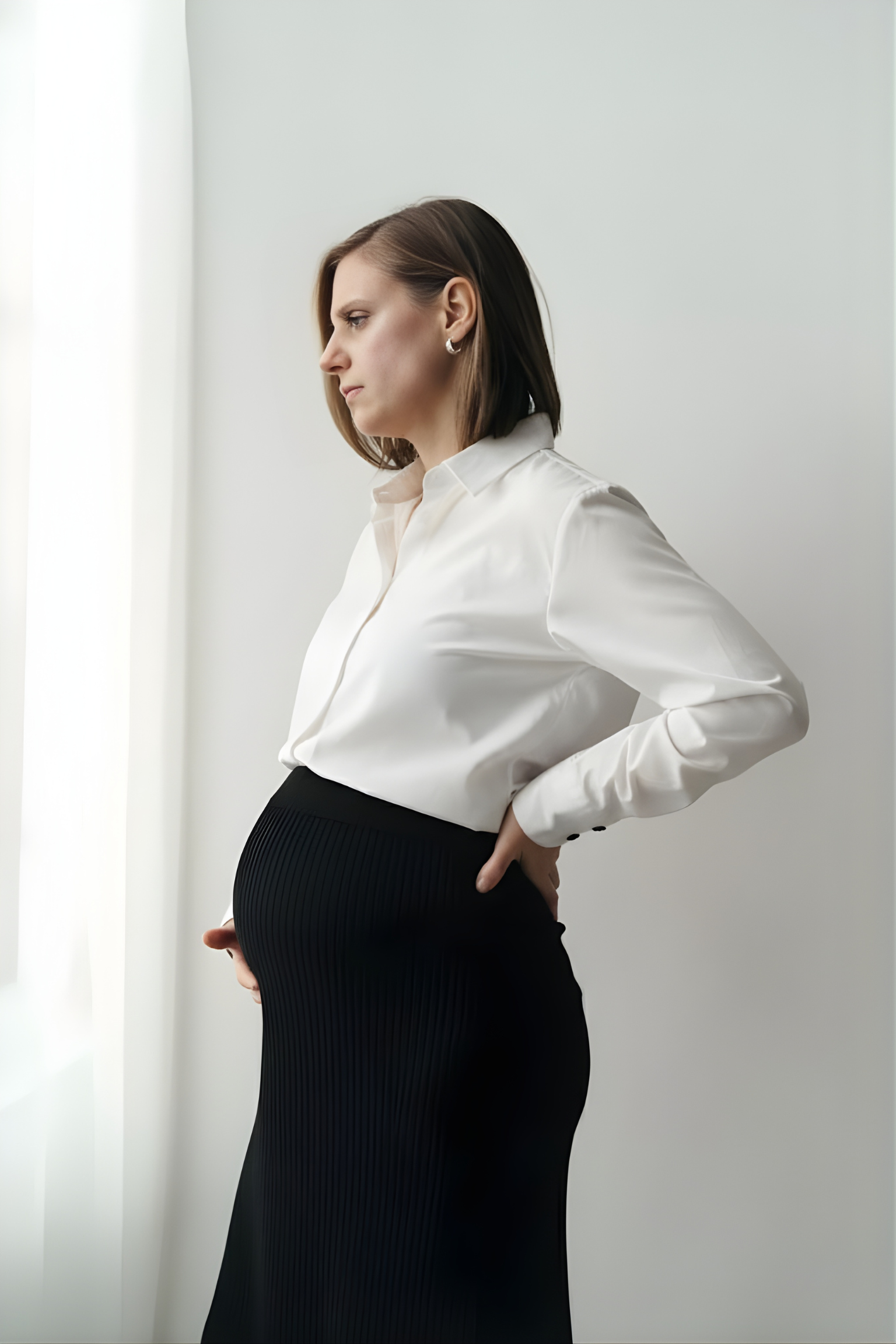 Ensemble - Robe de maternité Noire